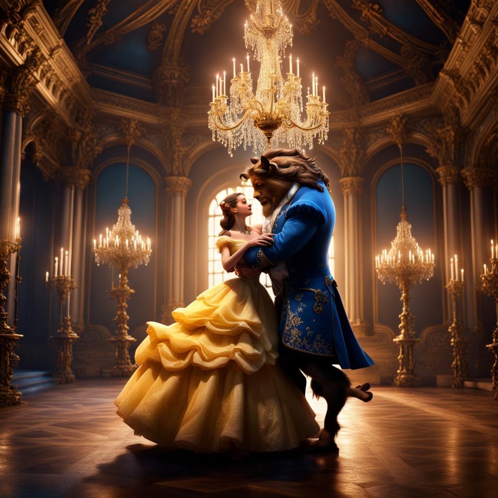 beauty and the beast - AI Generated Artwork - NightCafe Creator