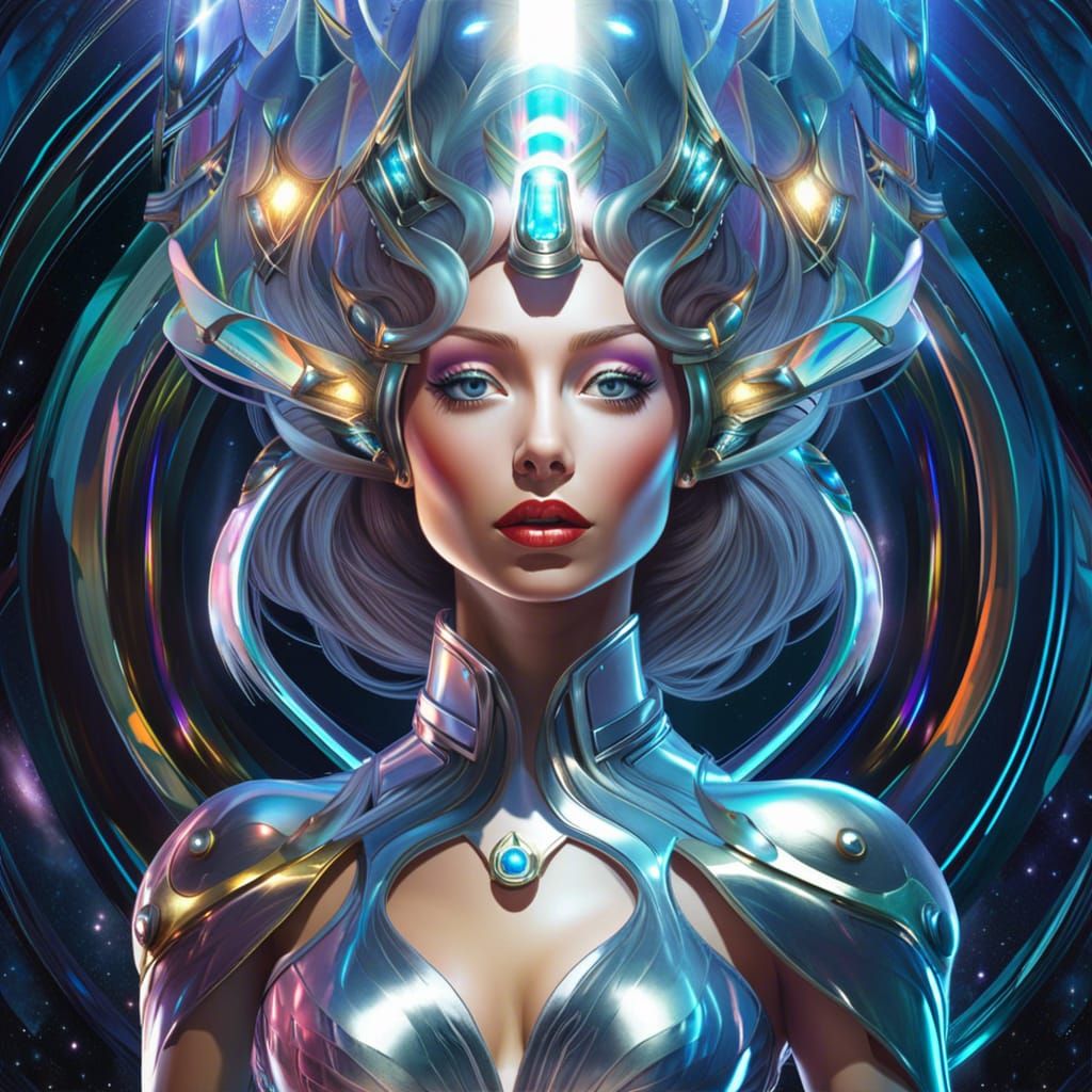 Space Princess - AI Generated Artwork - NightCafe Creator