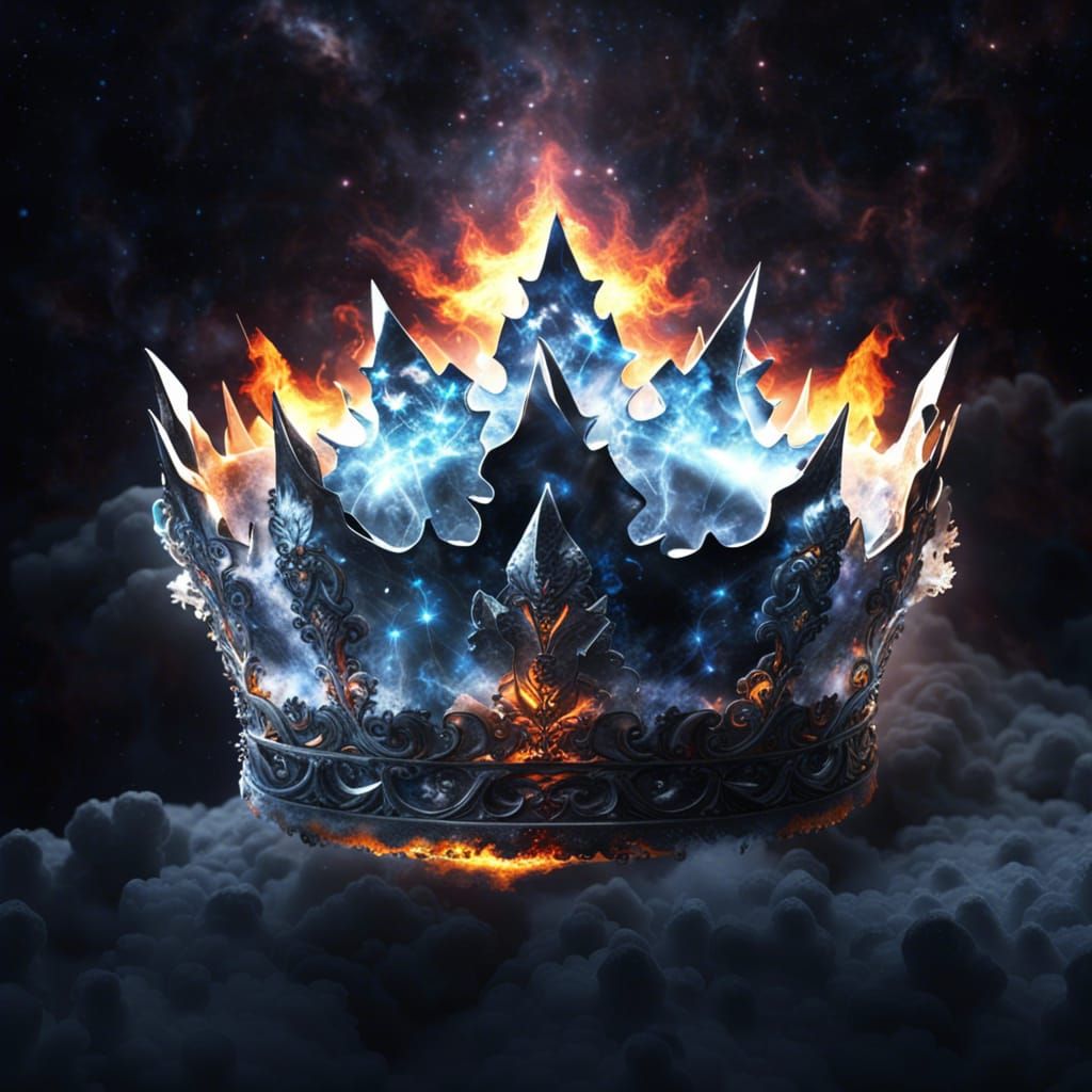 crown of the galaxy - AI Generated Artwork - NightCafe Creator