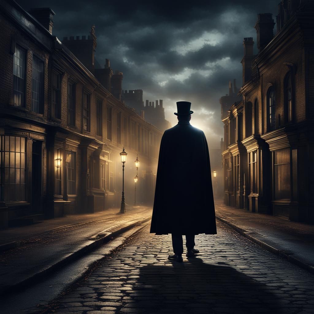 Man at Night  by @VintageGirl13