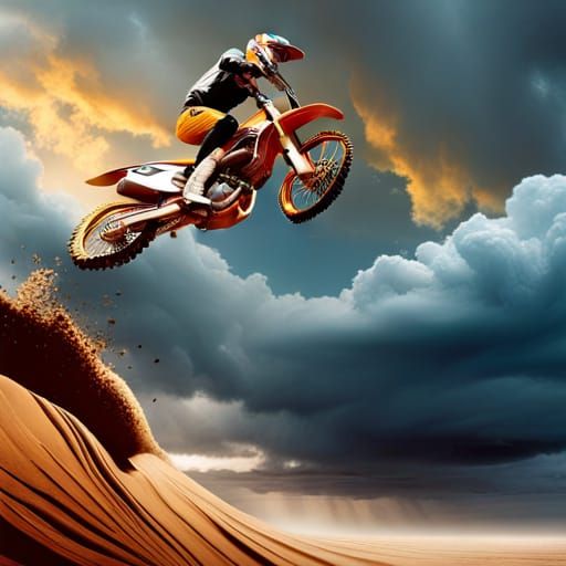 Motocross Rider  by @Fabiana
