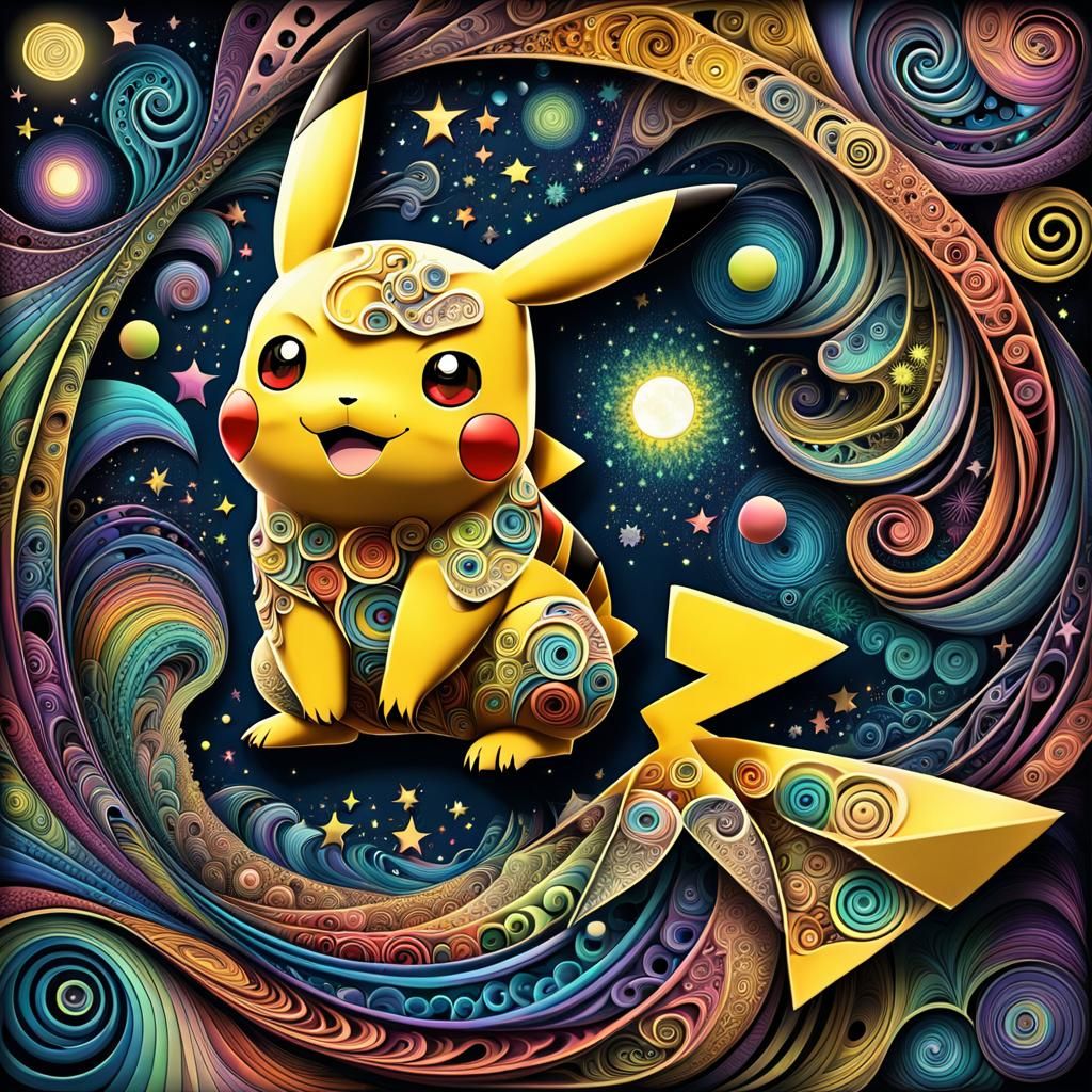 Pika Pika! - AI Generated Artwork - NightCafe Creator