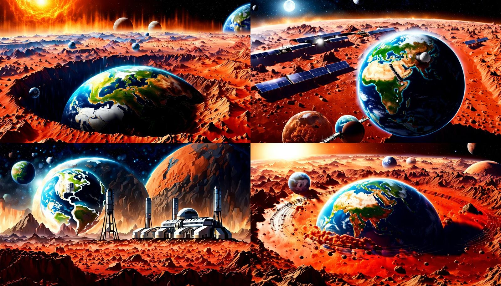using future science to create a new earth next to mars , a ...