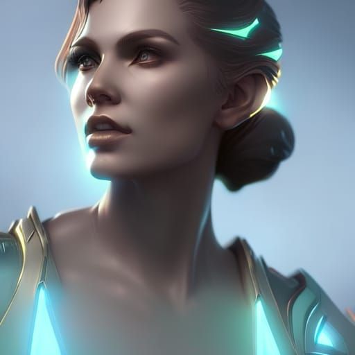 Female scifi pilot, beautiful, 8k resolution concept art por...