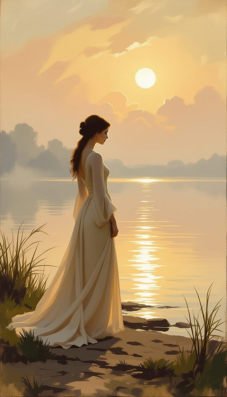 Lady by the lake  by @Dr T