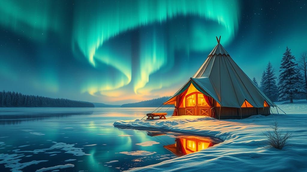 Winter camping  by @Ivan Guimaraes Farias