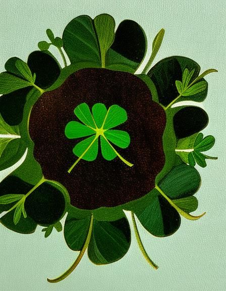 four-leaf clovers