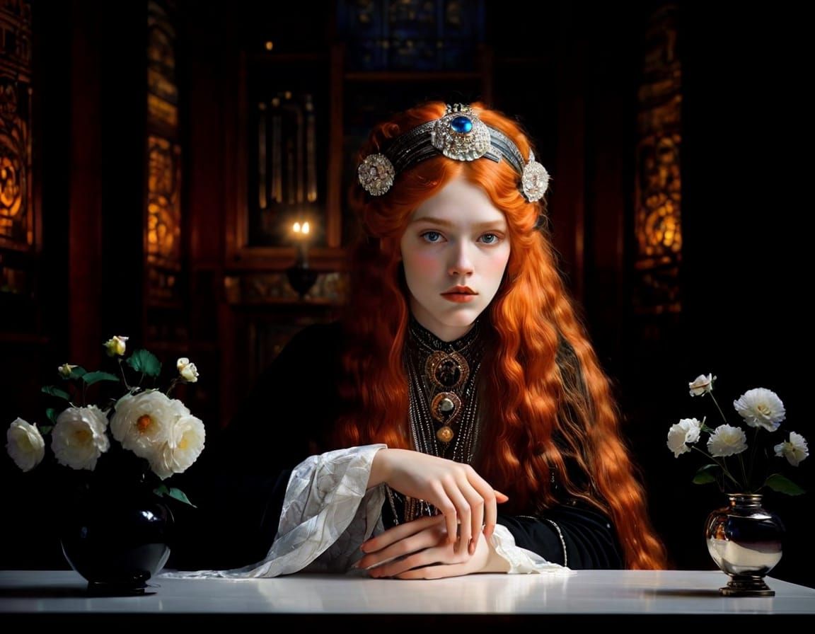 in style of Chiho Aoshima