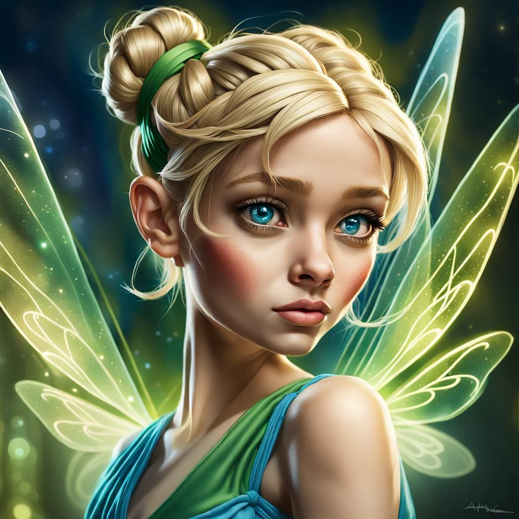 Tinkerbell - AI Generated Artwork - NightCafe Creator