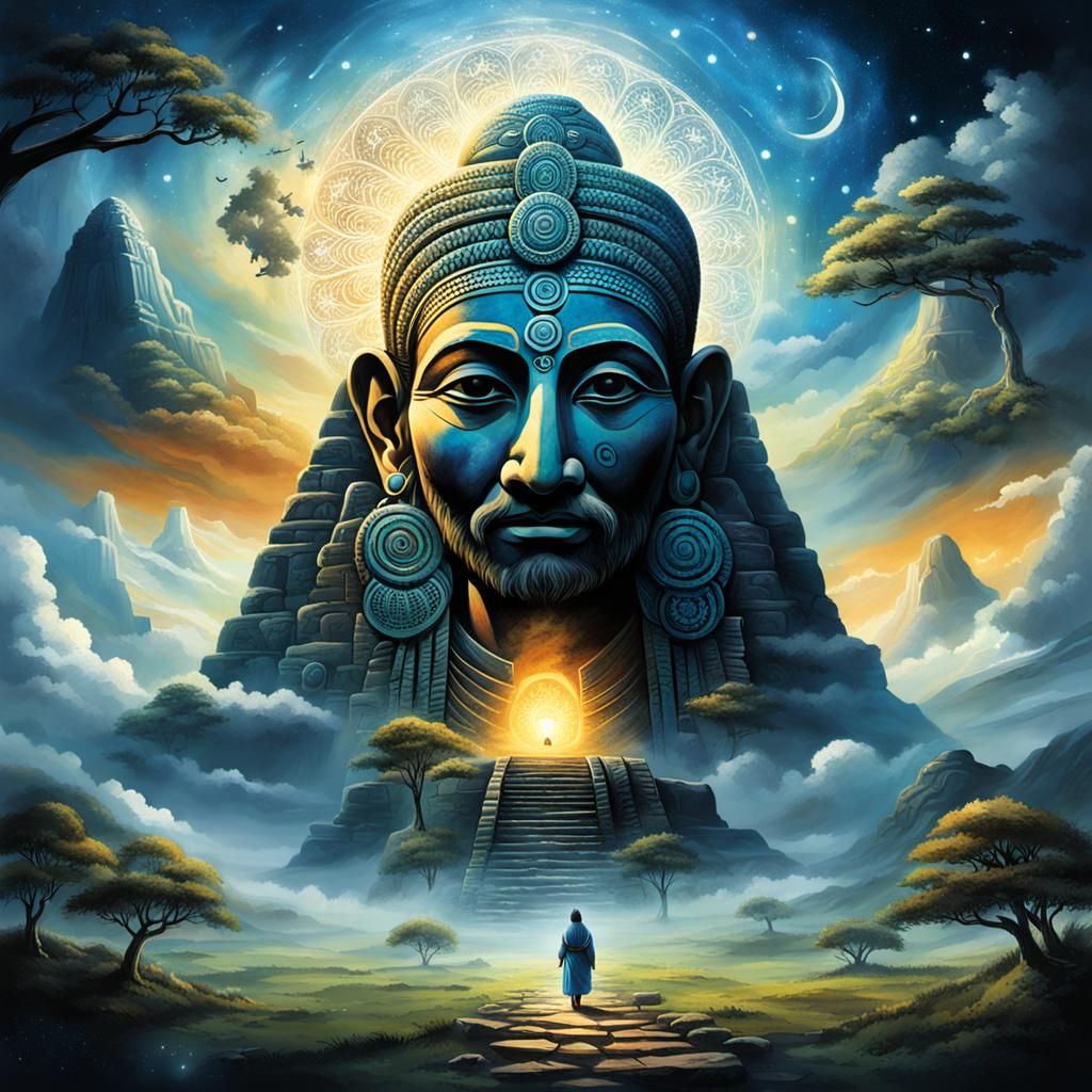Spirits of Ancient Ancestors in the Sky