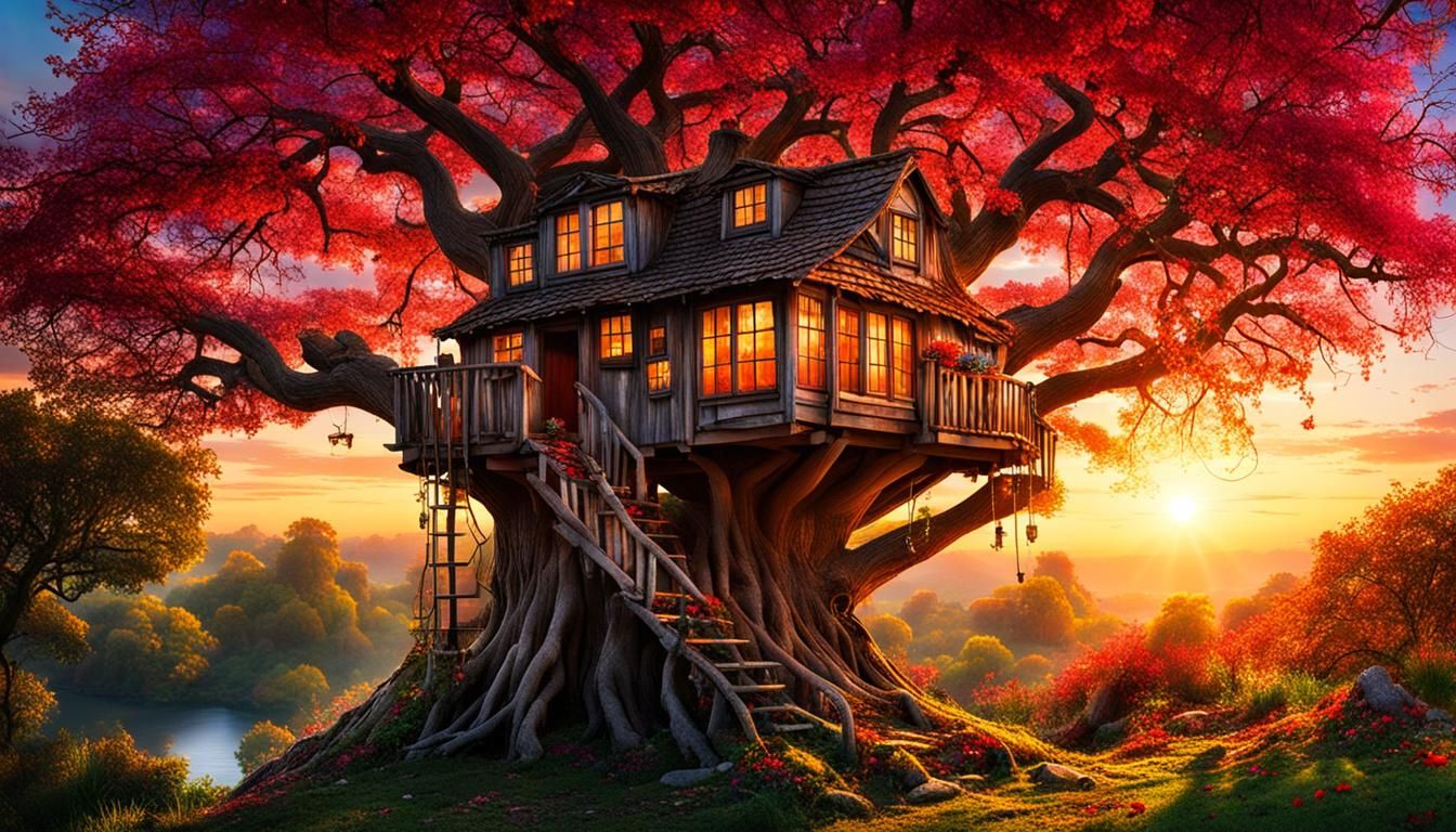 Mystical magical treehouse