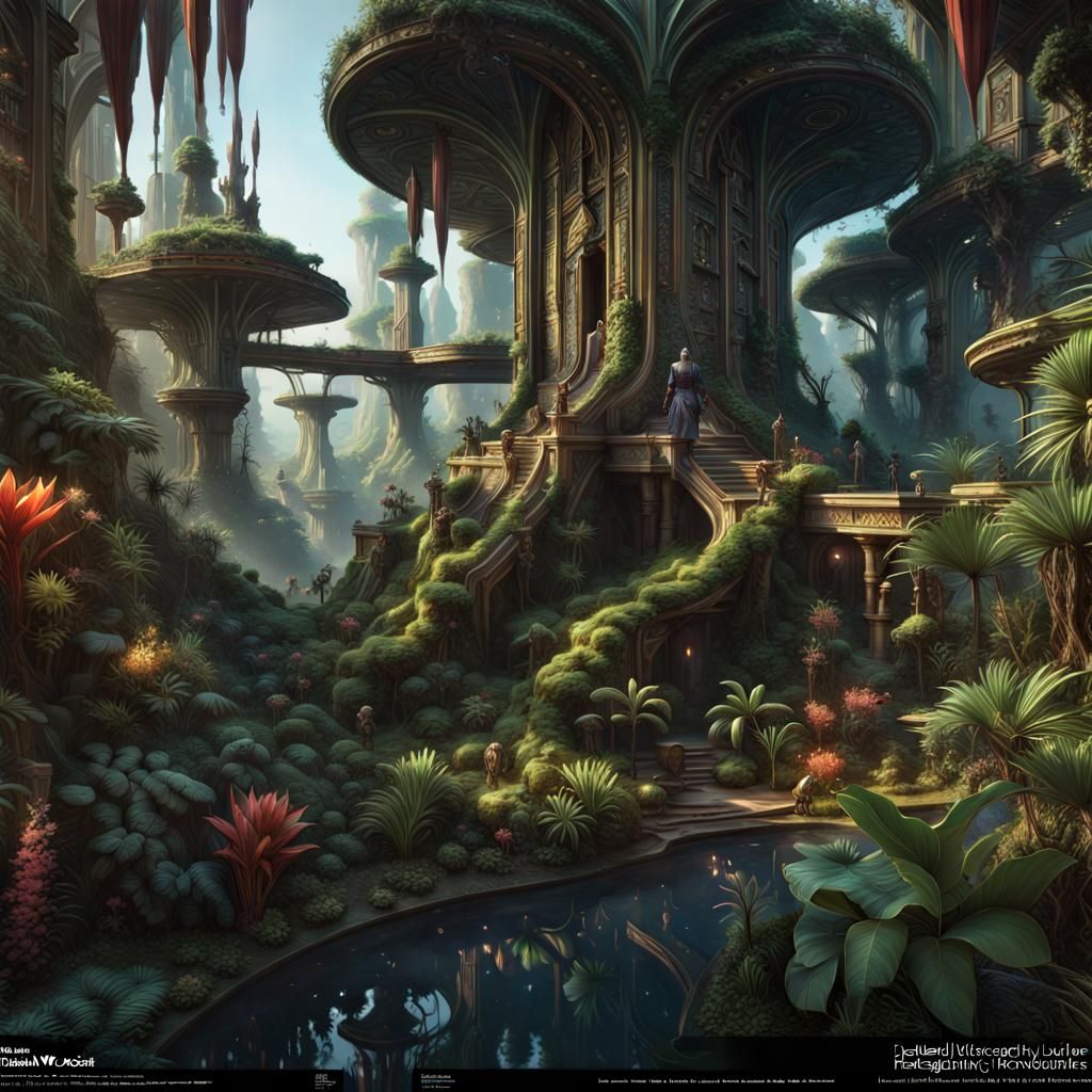 jungle planet space port apartment with pool