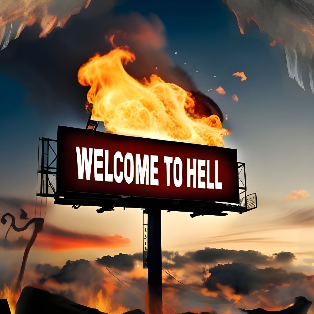 Welcome to hell   by @David Gotet