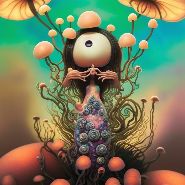 Fungi Girl 4145
