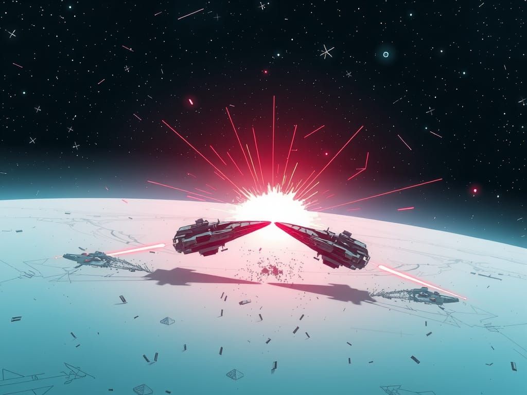 Minimalist science fiction.