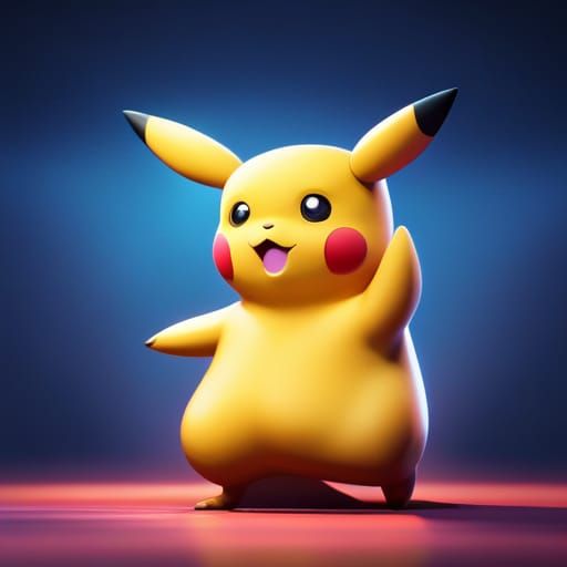 Pikachu - AI Generated Artwork - NightCafe Creator