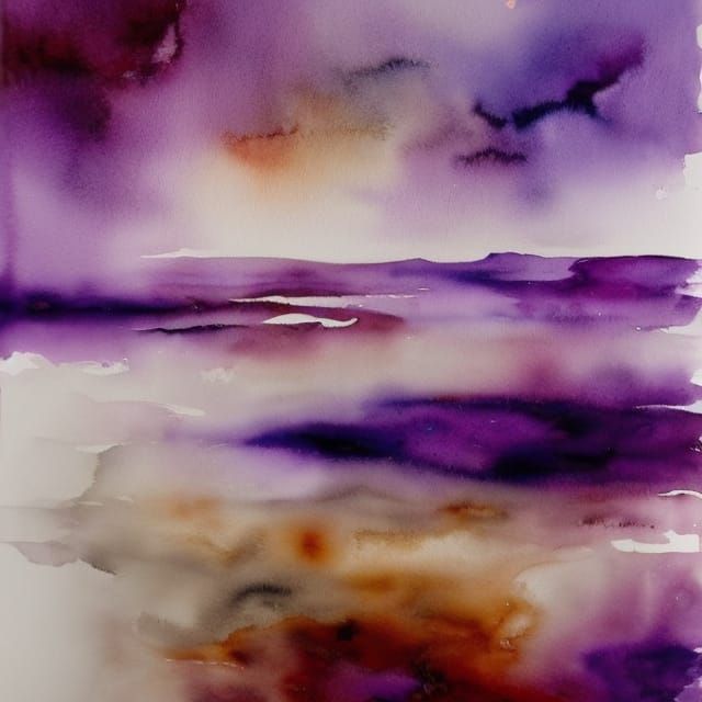 Purple tidepool