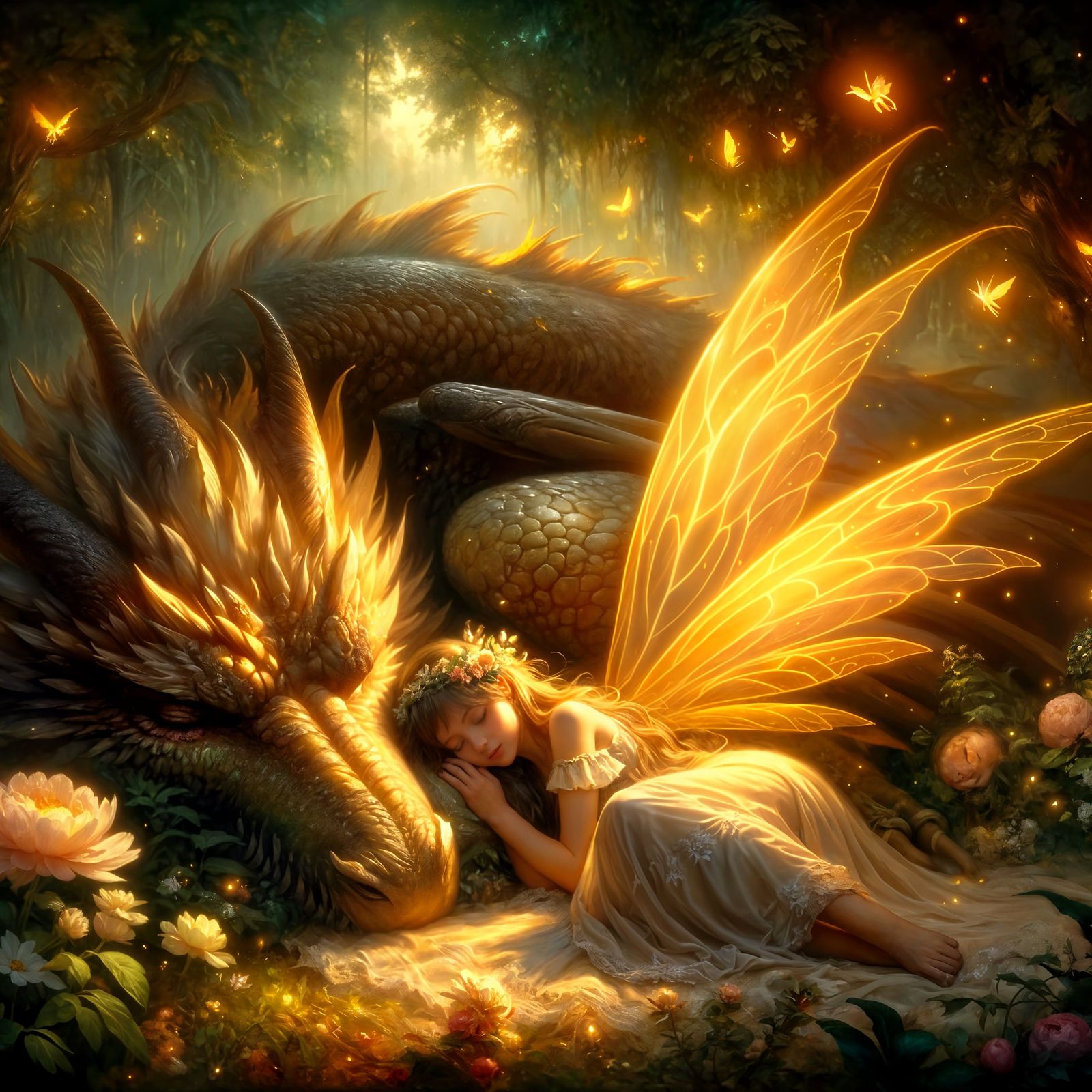Protective dragon