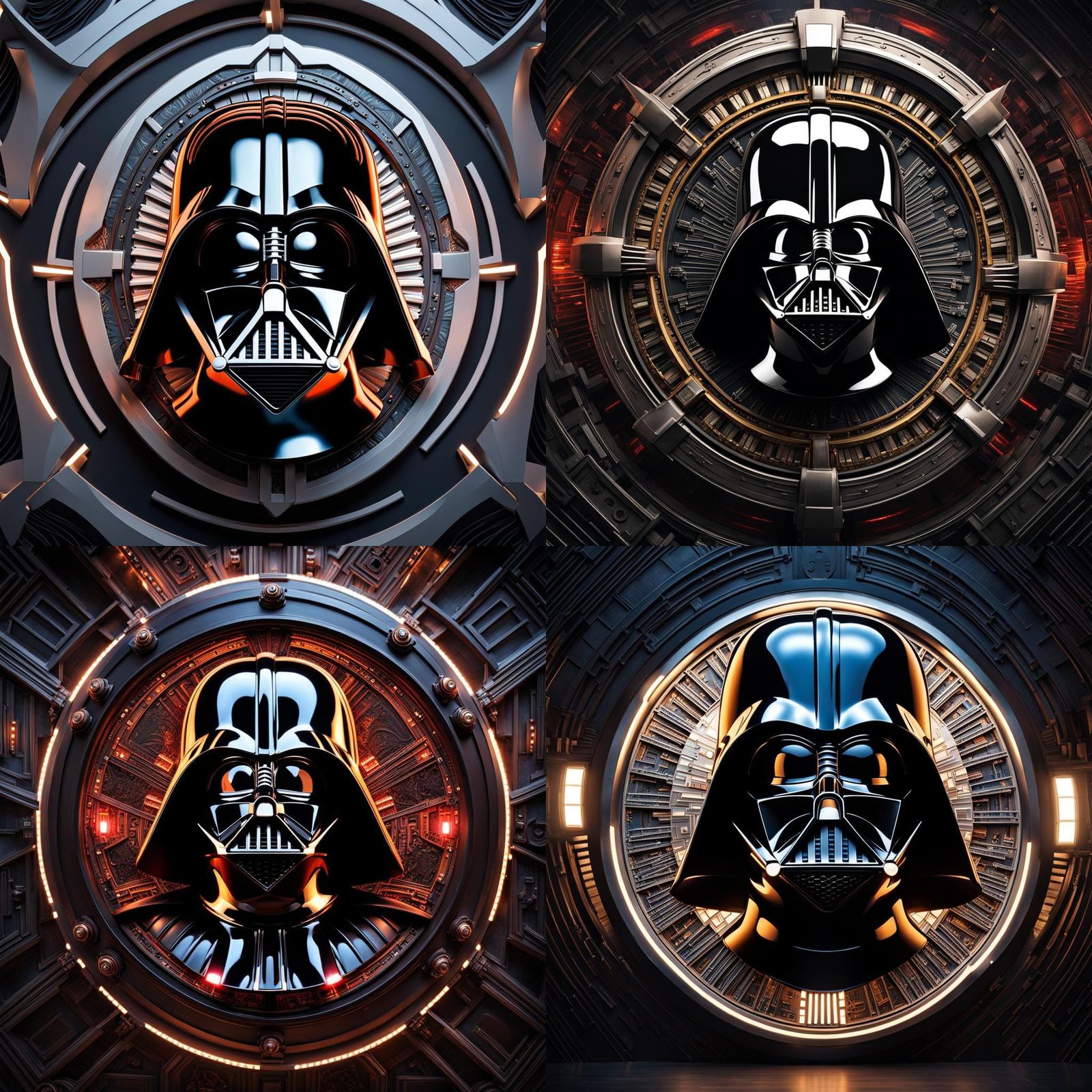 Darth Vader Pins - AI Generated Artwork - NightCafe Creator