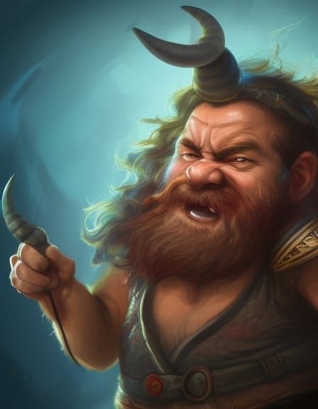 Angry dwarf - AI Generated Artwork - NightCafe Creator