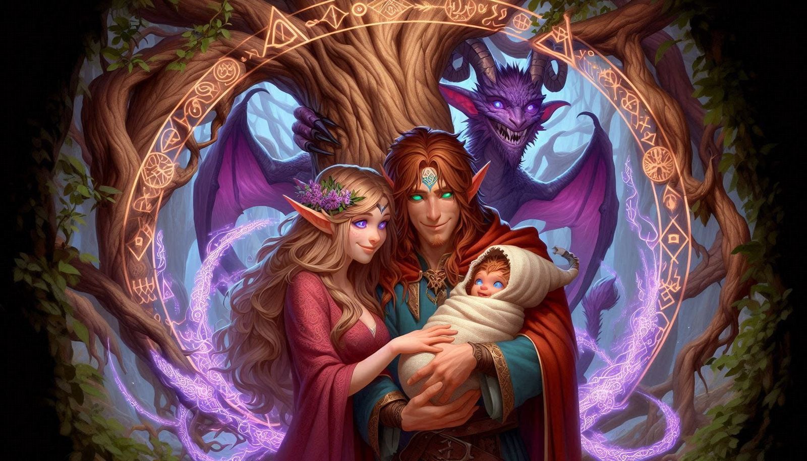 mythical family
