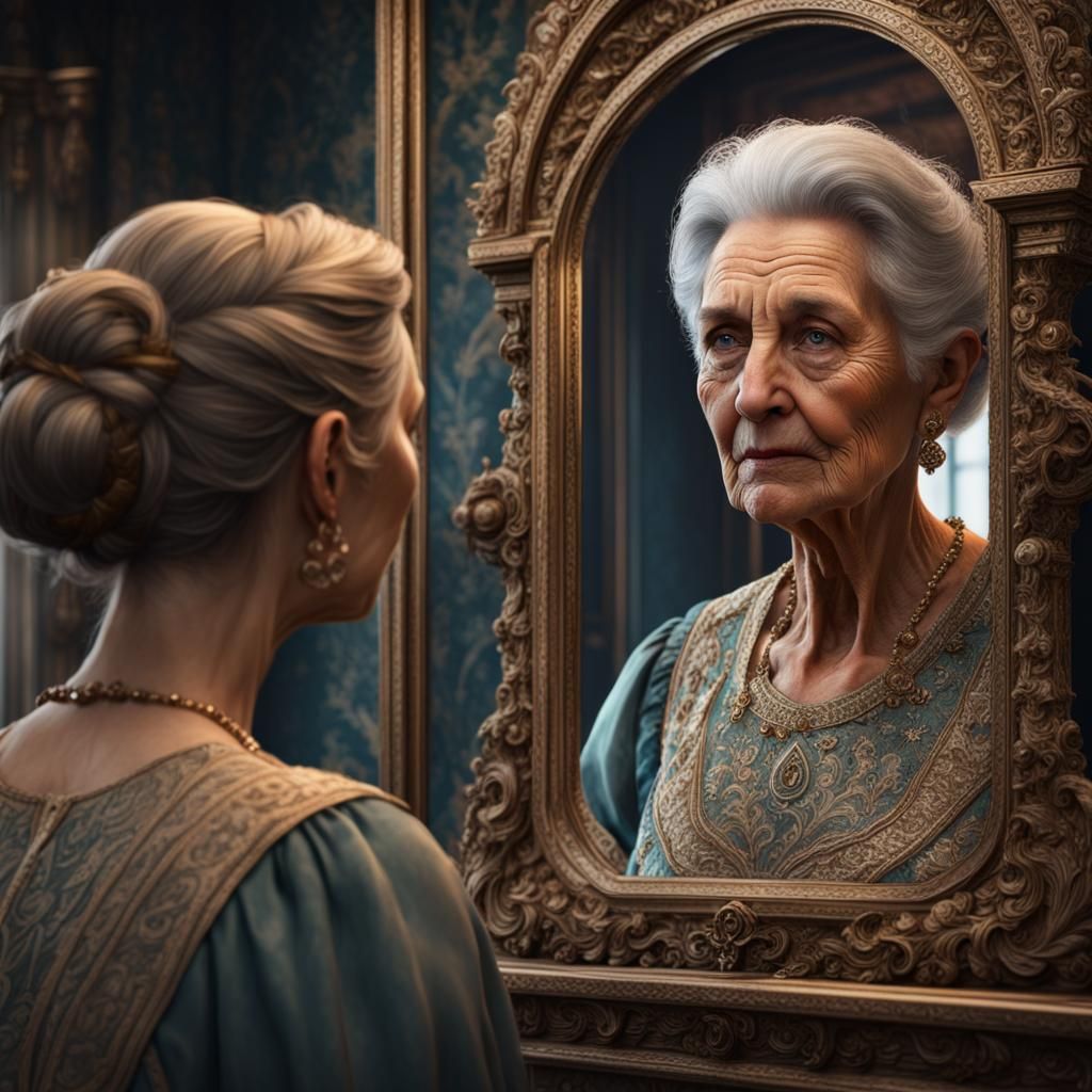 Looking Into the Future  by @Raven