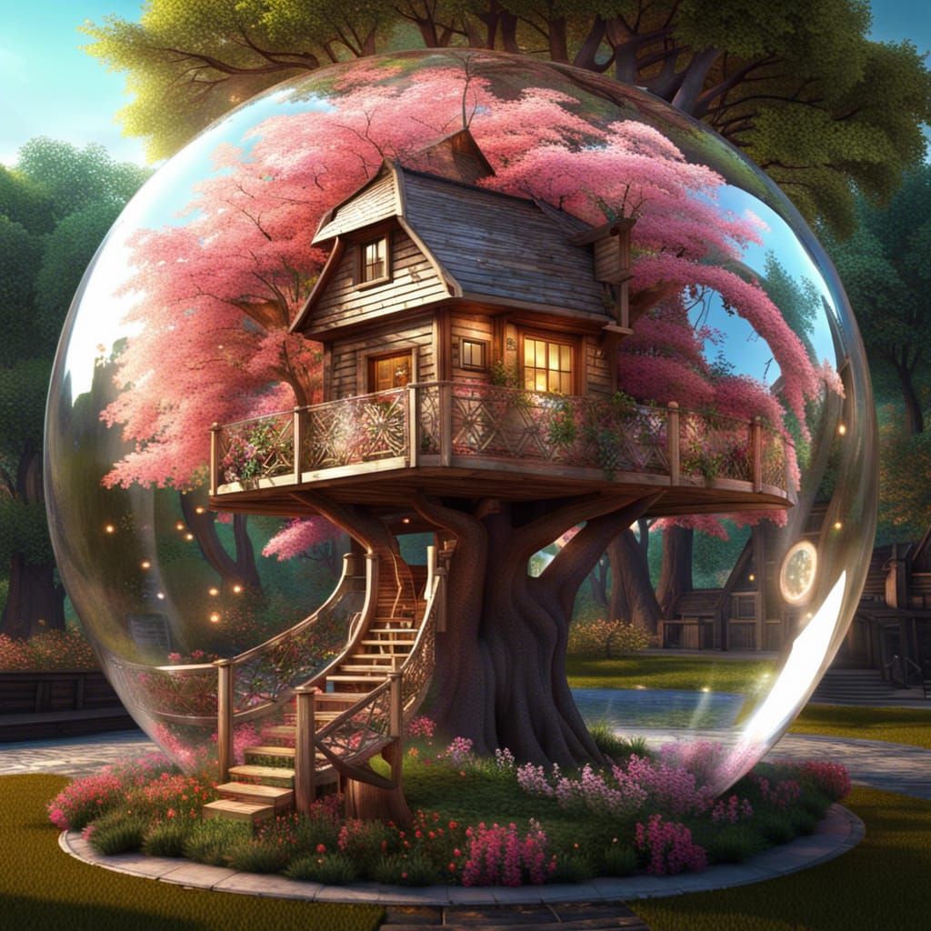 Mini Treehouse  by @Airlyn