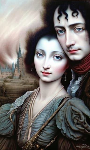Honeymoon portrait 1720