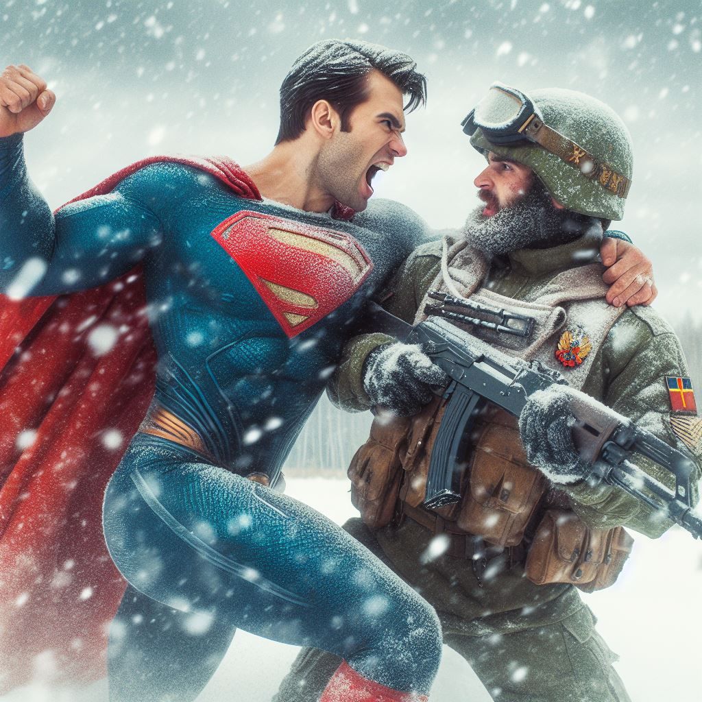 Superman the modern fight