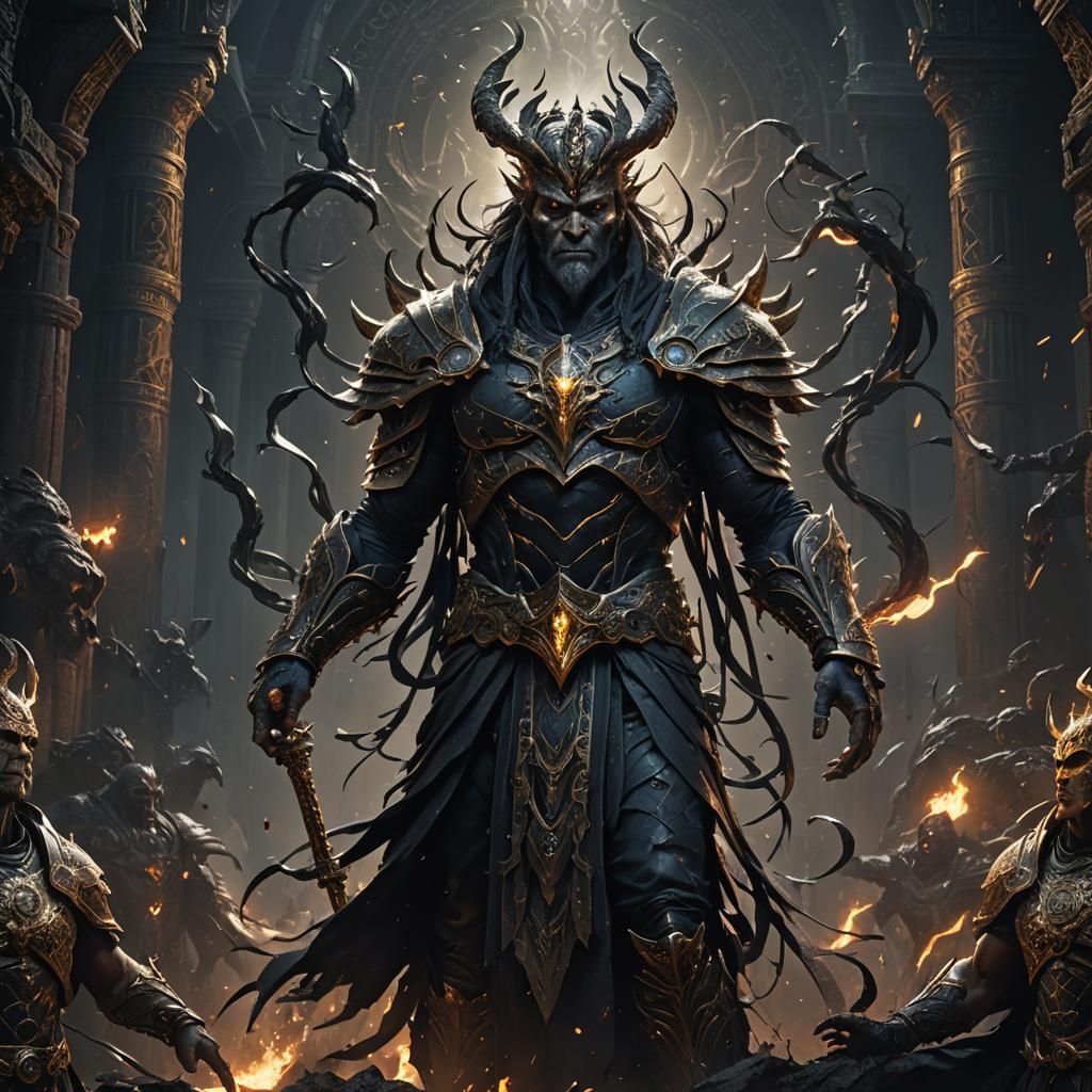 "A master ruling over darkness. A deity. Incredibly powerful...