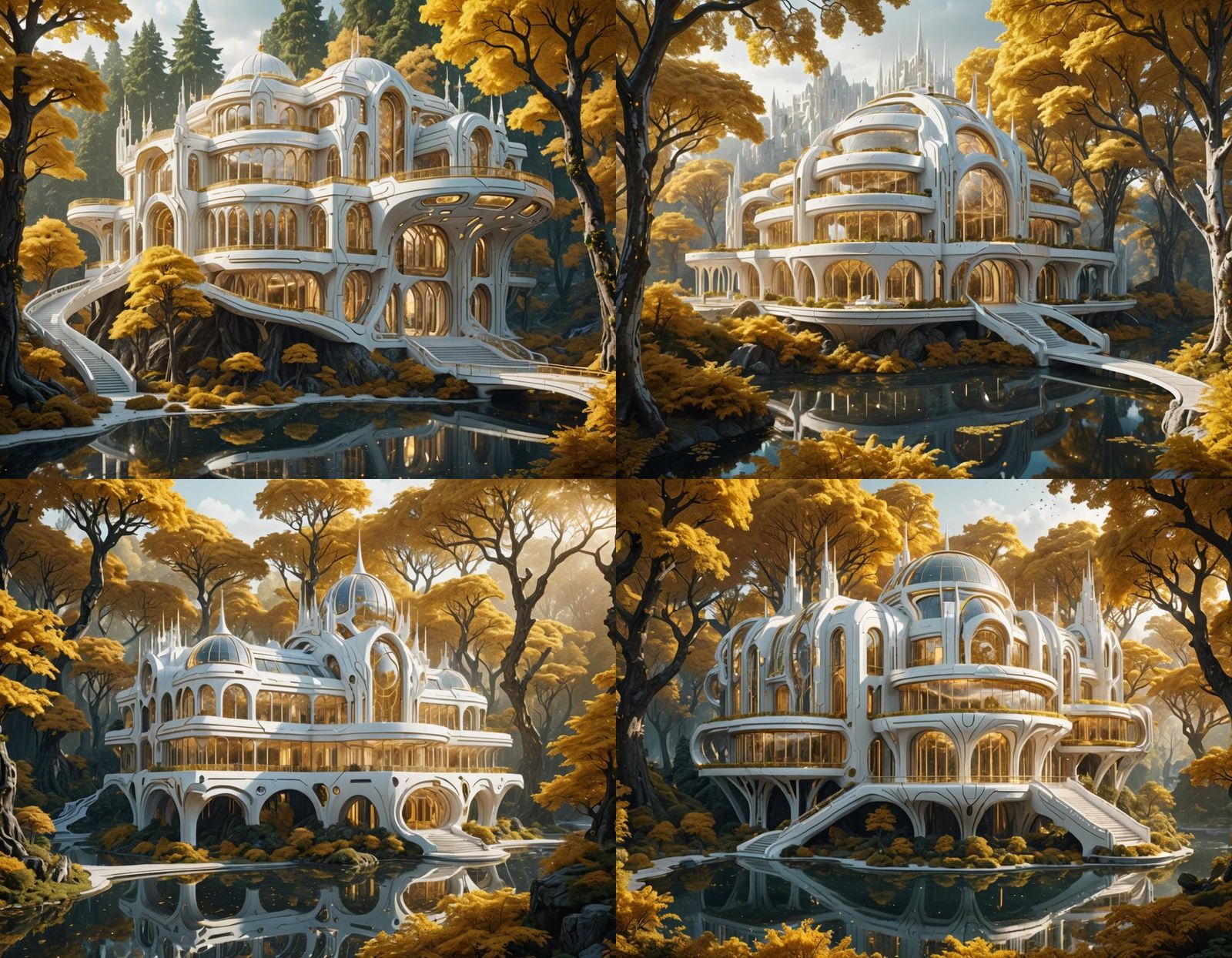 High Elf Futuristic Palaces