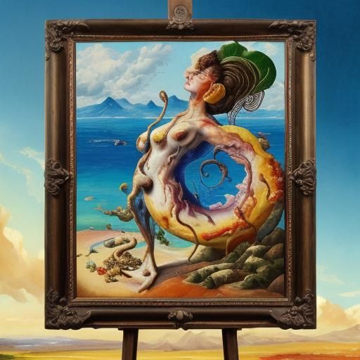 Exquisite Fruit Platters in Gouache Style