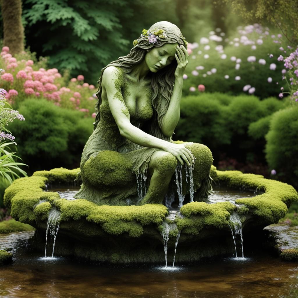 Fountain of Gaia’s Lament   by @Bellemia