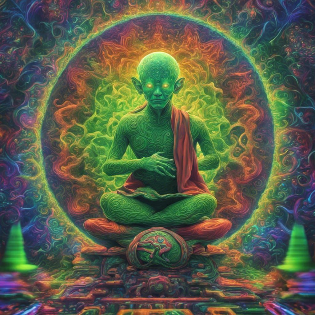 Dope Alien Monk