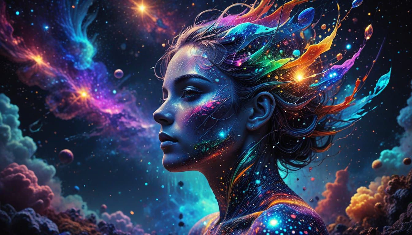 A Memory in rainbow  by @shiawasena