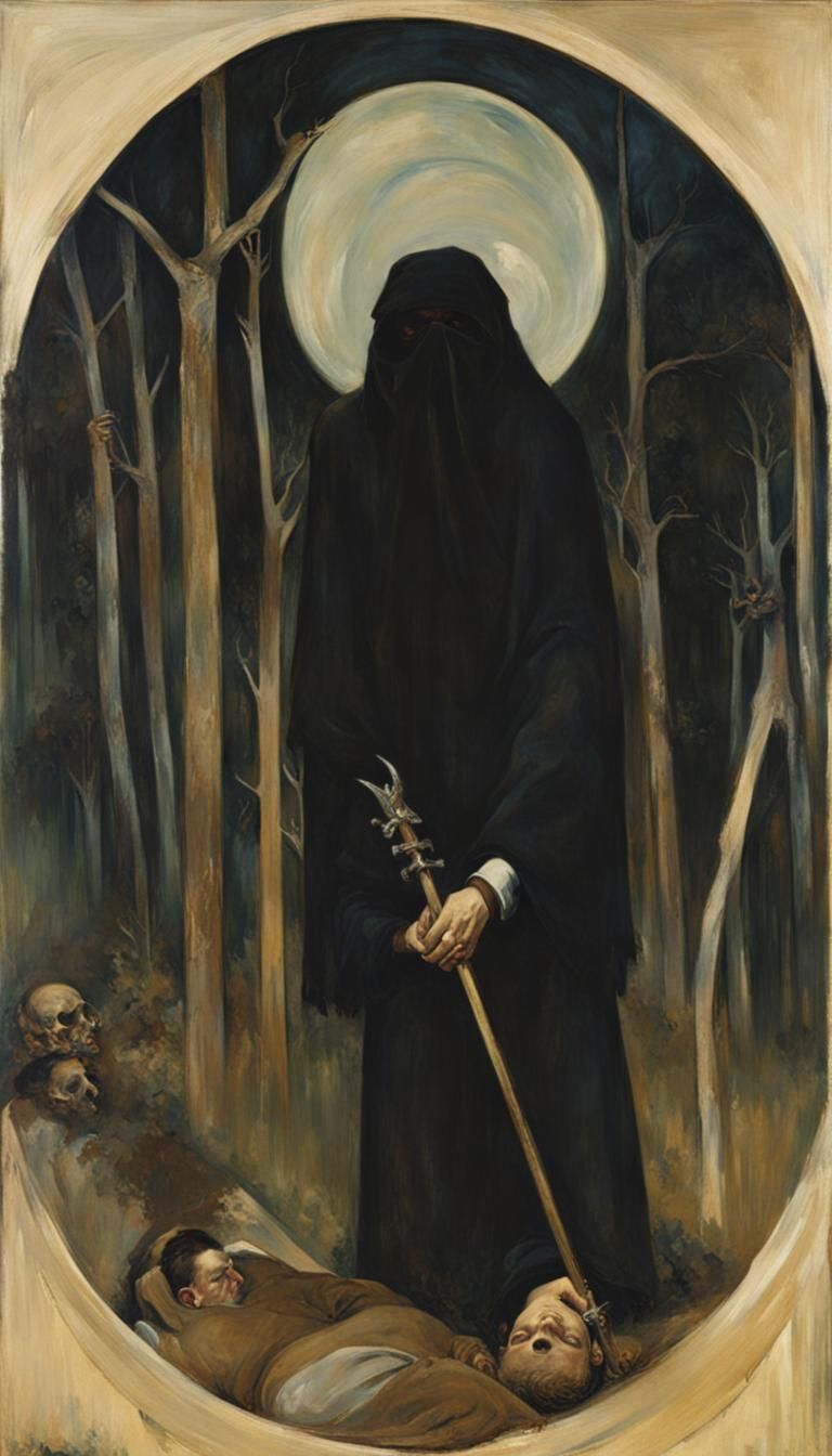 Death by Akseli Gallen-Kallela