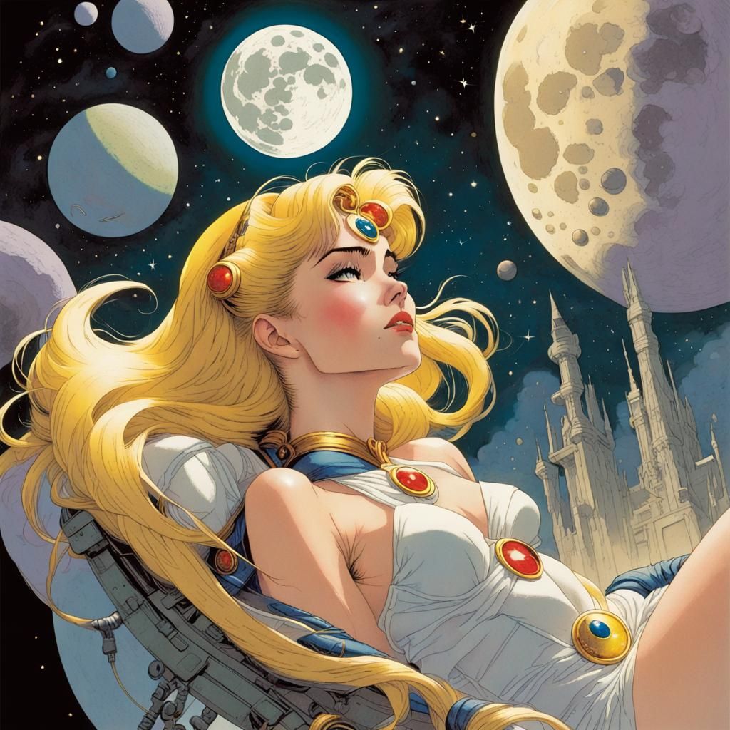 Sailor Moon dreaming