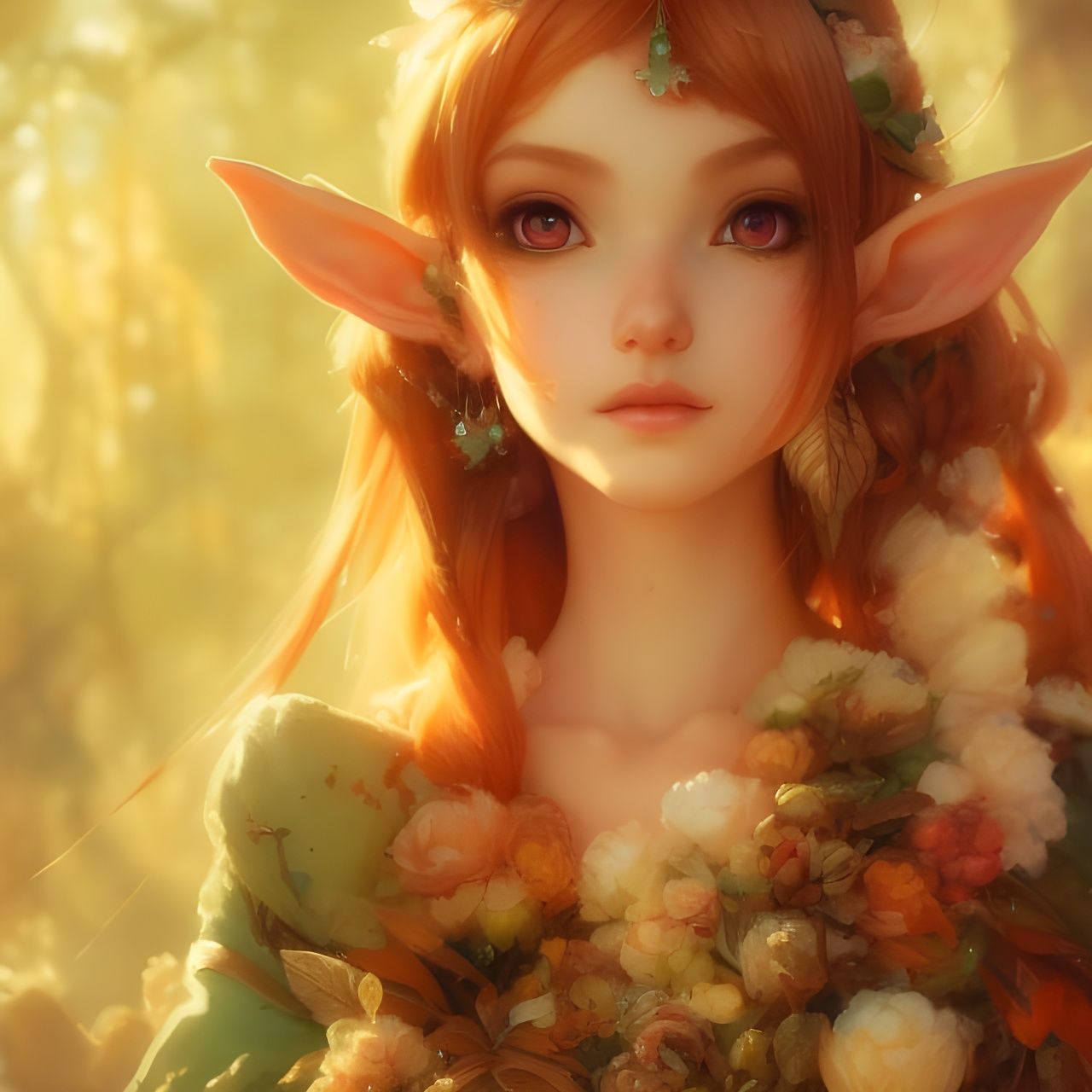 Warden of the Whispering Trees  by @Gazelli