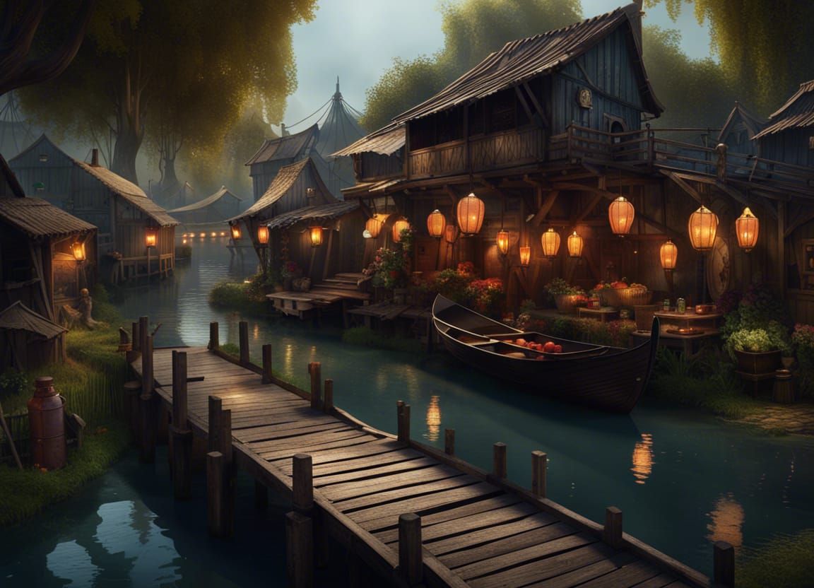 Welcome to Boggy Village  by @undefined