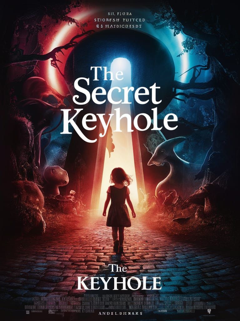 The secret keyhole - Fantasy movie - Movie poster  by @MissChaosweib