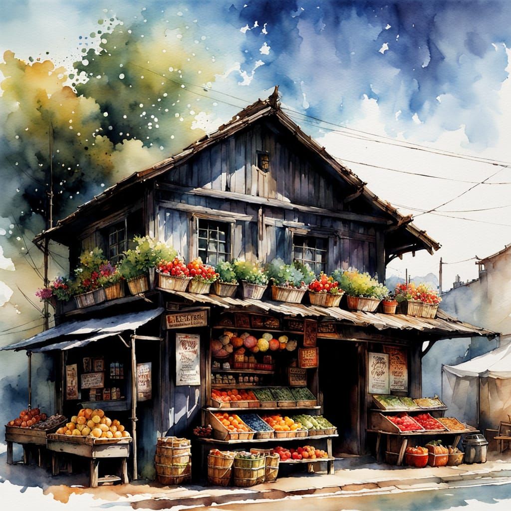 A farmstand  by @MacMikkola