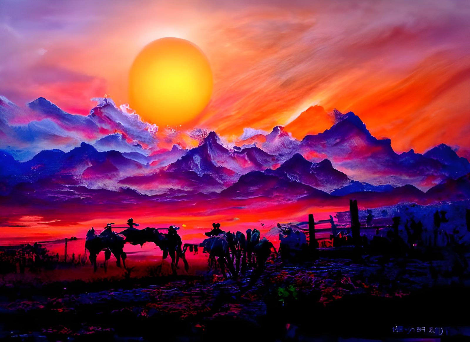 Wild West Sunrise