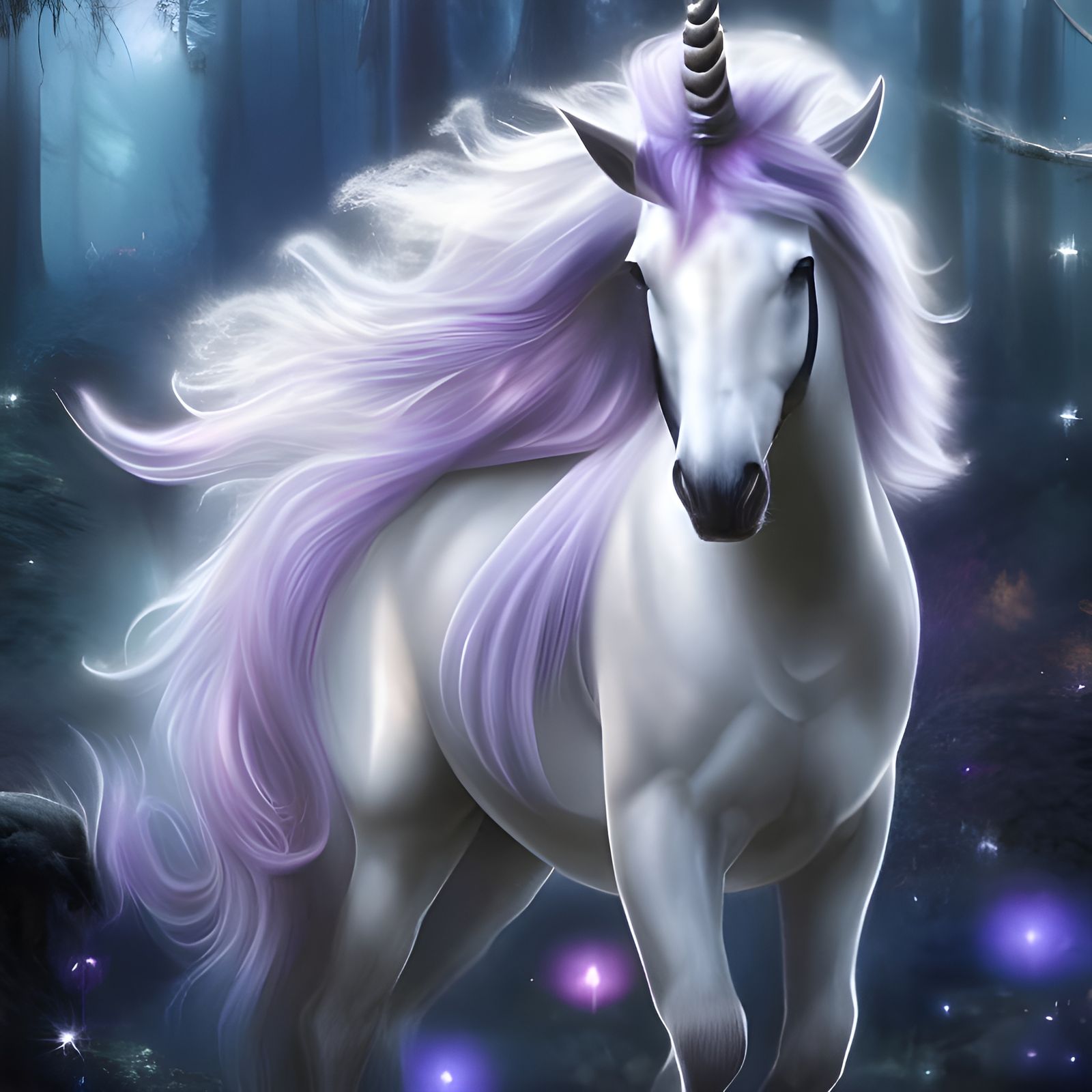 Beautiful mythical Unicorn