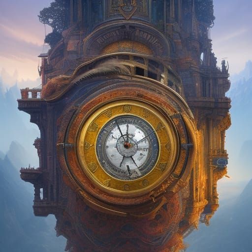 Like a clock whose hands are sweeping past the minutes of its face/ 8k