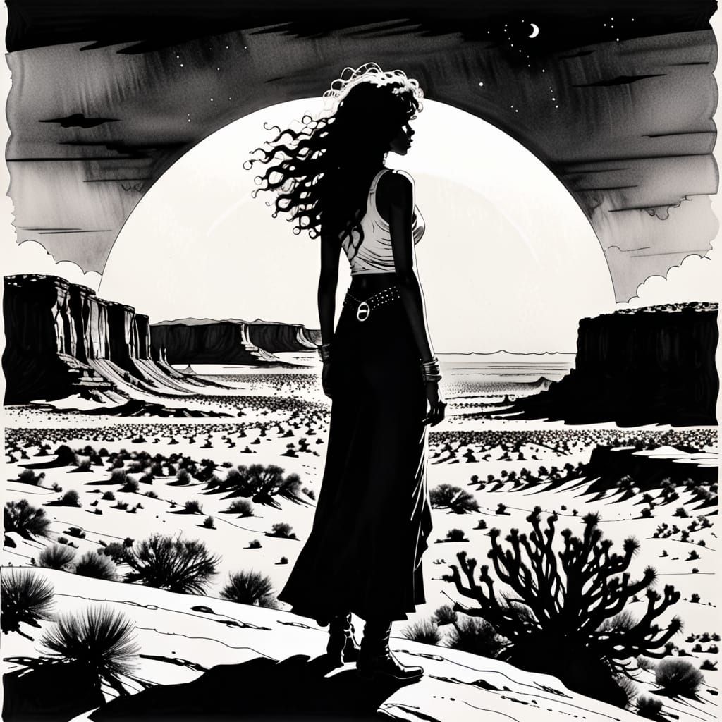 Landscape by Guido Crepax