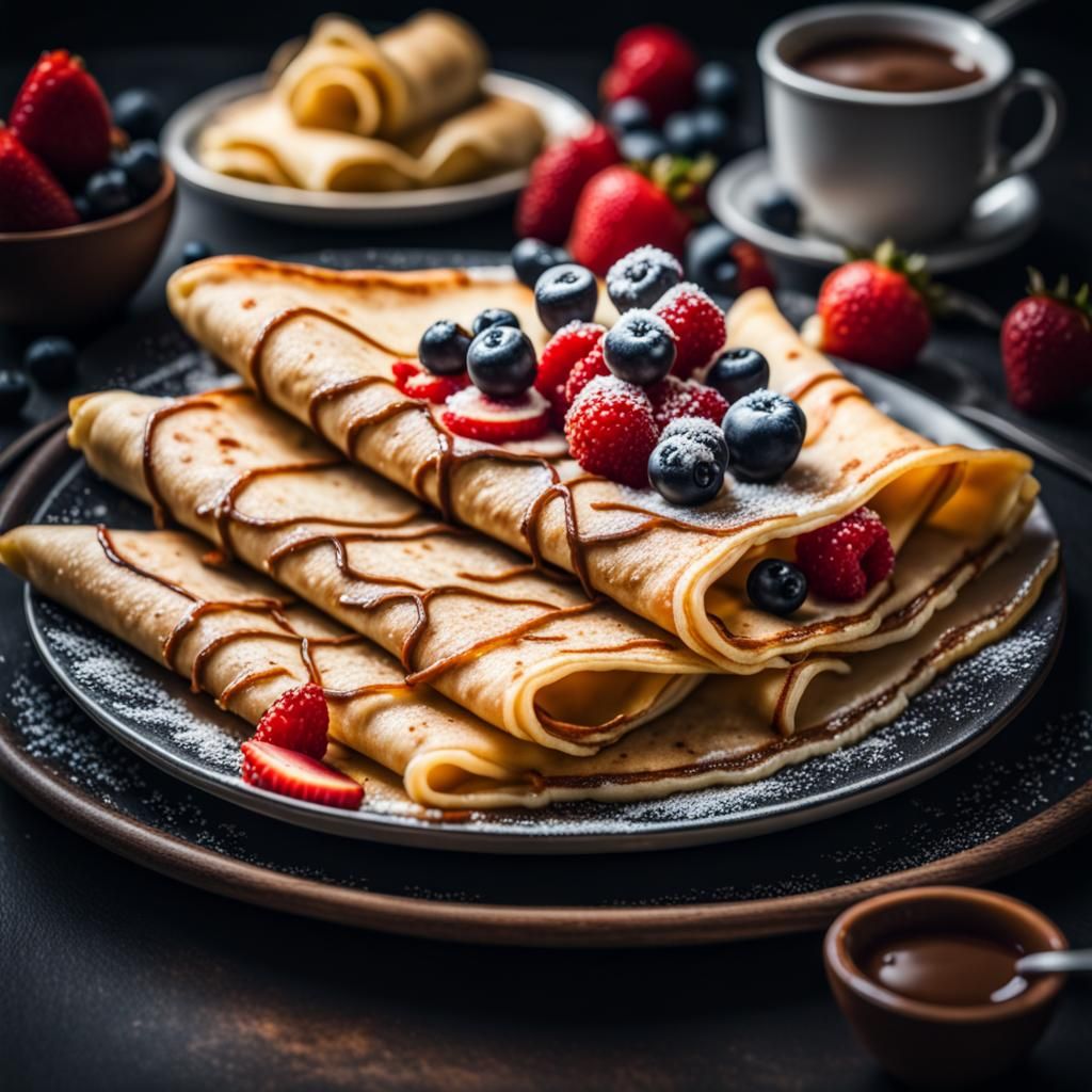 Crepes   by @Dobiki