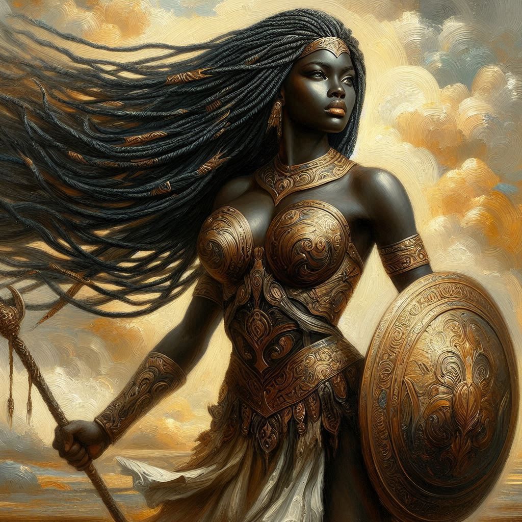 Hoplites in an African style