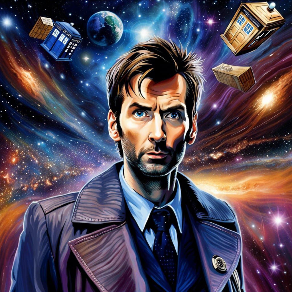 David Tennant Doctor Who SDXL 0.9 - AI Generated Artwork - NightCafe ...