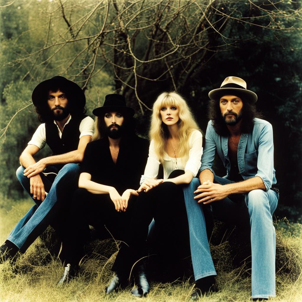 Fleetwood Mac - AI Generated Artwork - NightCafe Creator