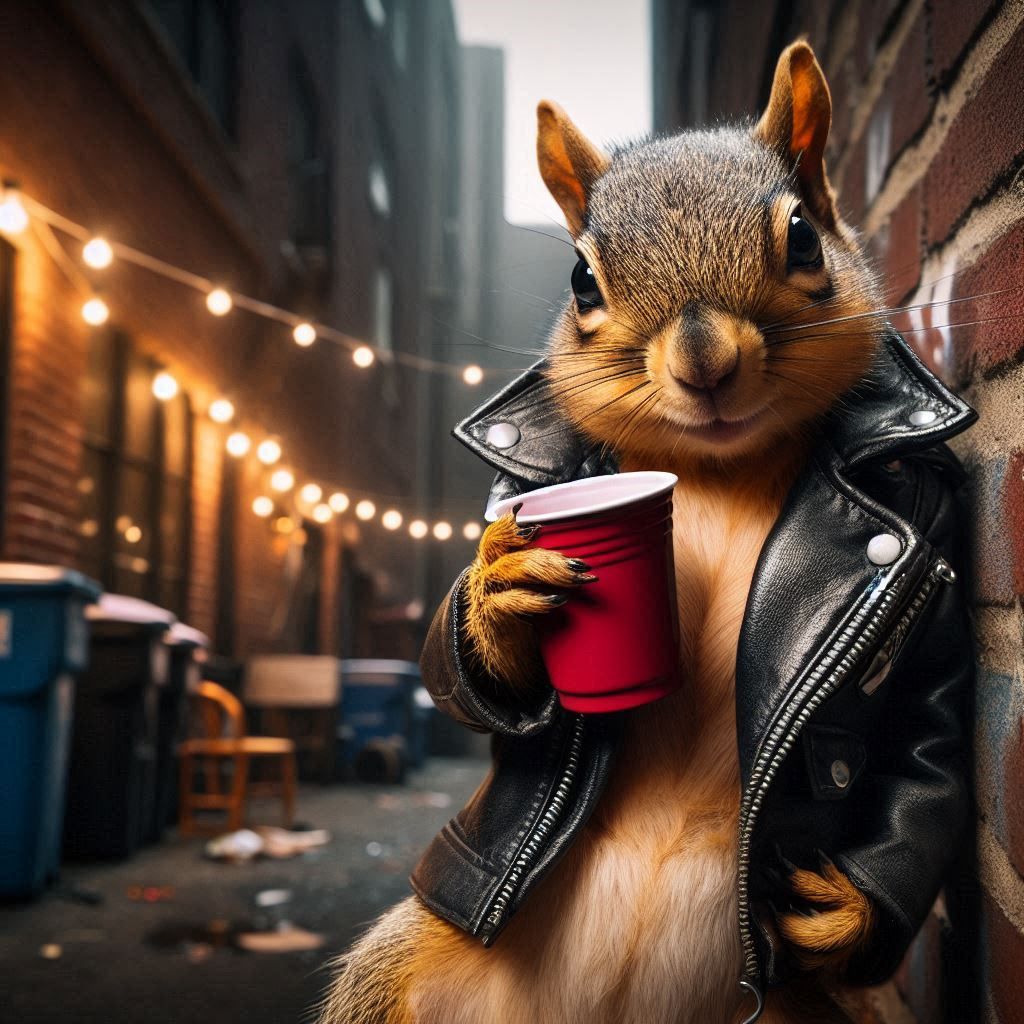 Punk Rock Squirrel